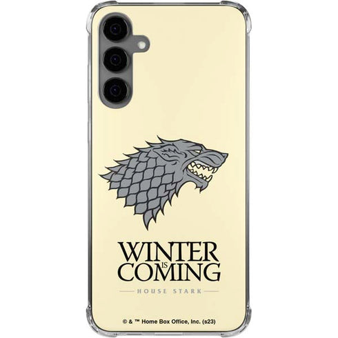Game of Thrones: House Stark Sigil Galaxy S24 Plus Clear Case